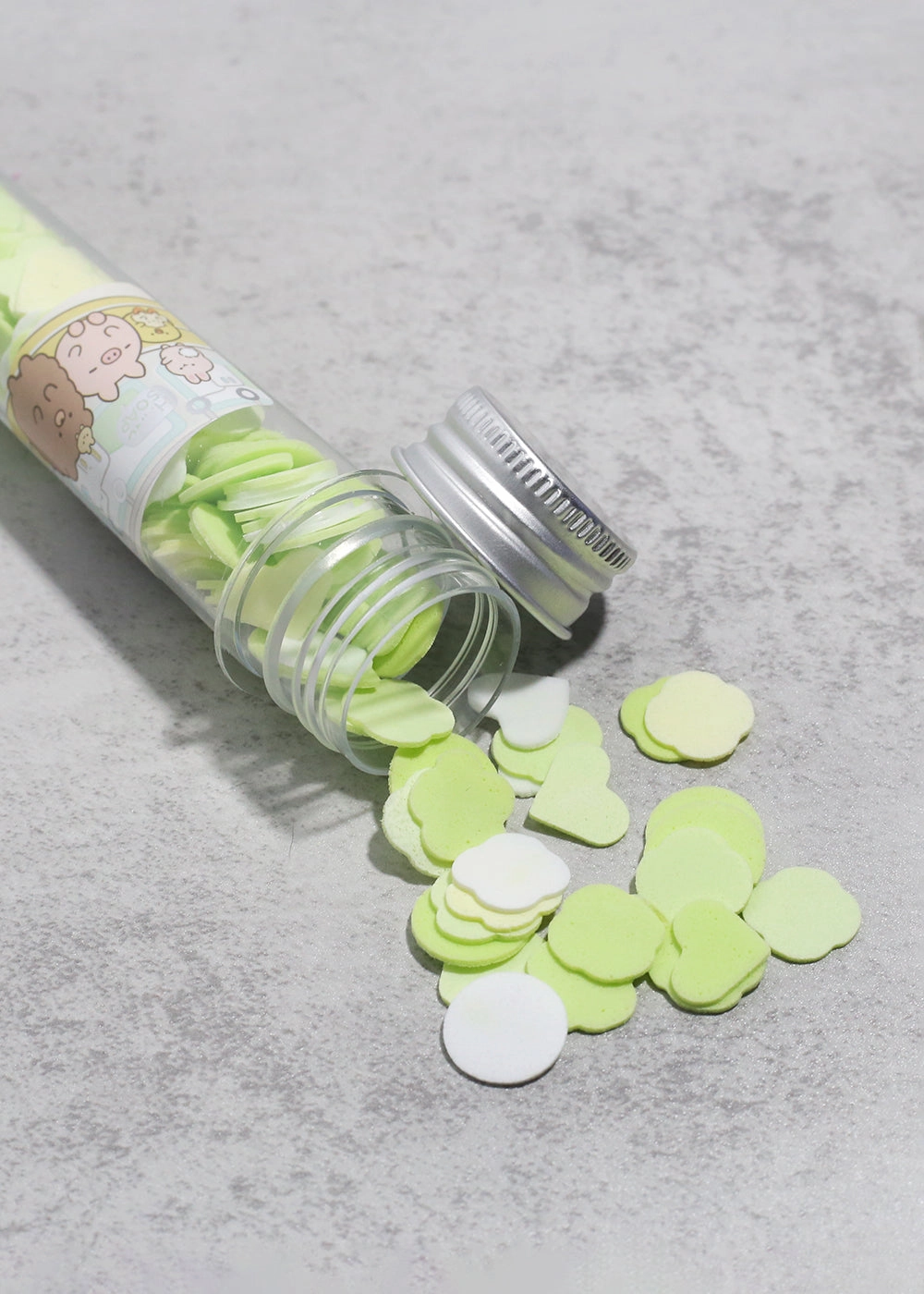Adorable Hand Soap Flakes in a Tube