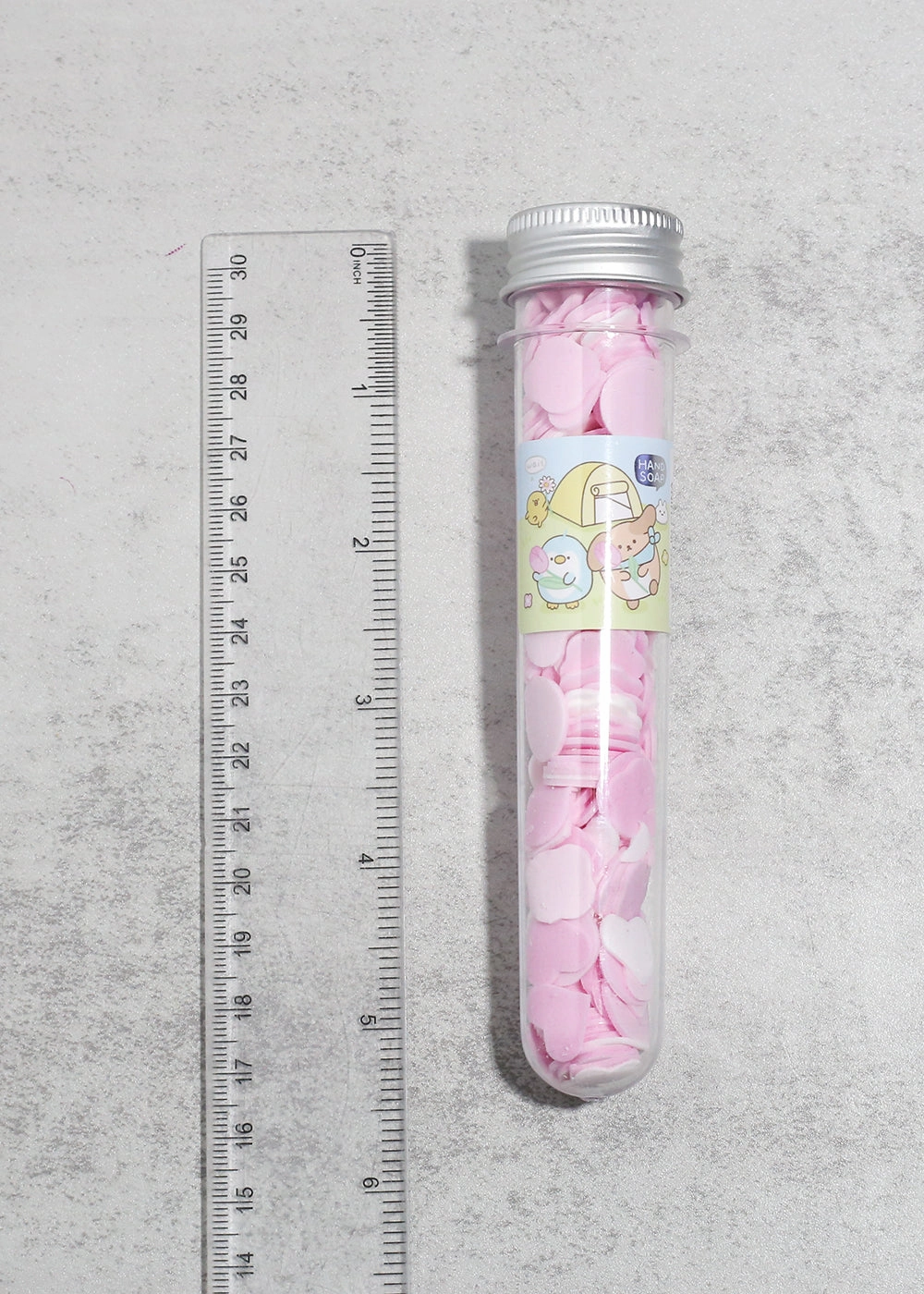 Adorable Hand Soap Flakes in a Tube