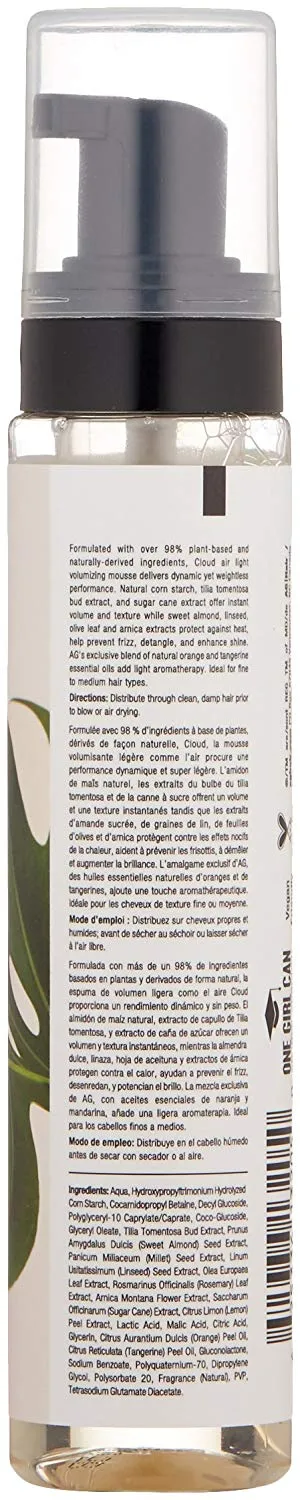 AG Care Cloud Air Light Volumizing Mousse 3.6 oz