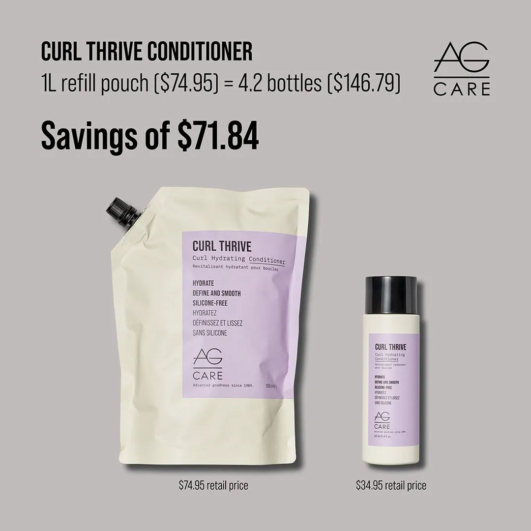AG Care Curl Thrive Curl Hydrating Conditioner 1L