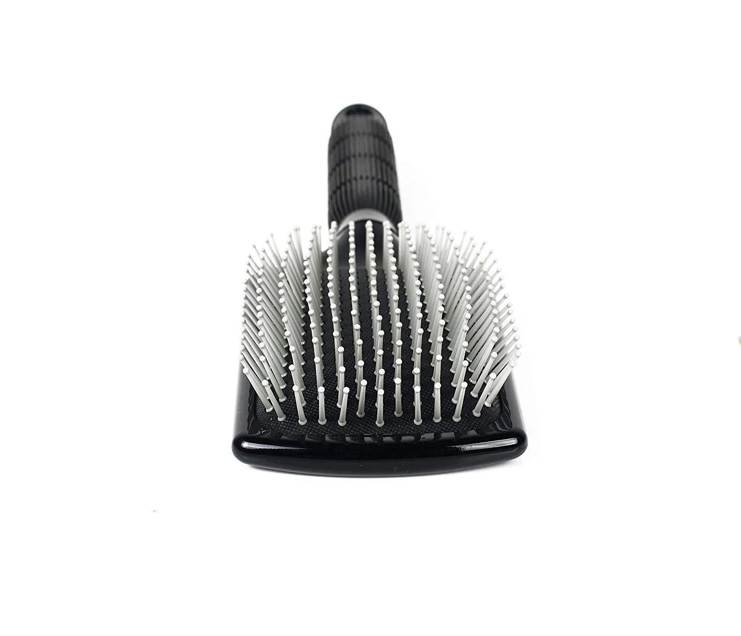 Alan Truman 100% Pure Nylon Bristle Paddle Brush (Black)