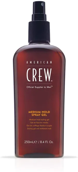 American Crew Medium Hold Spray Gel 8 oz