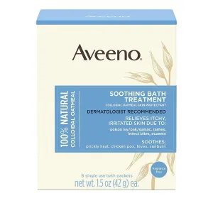Aveeno Soothing Oat Bath Soak Pack of 8