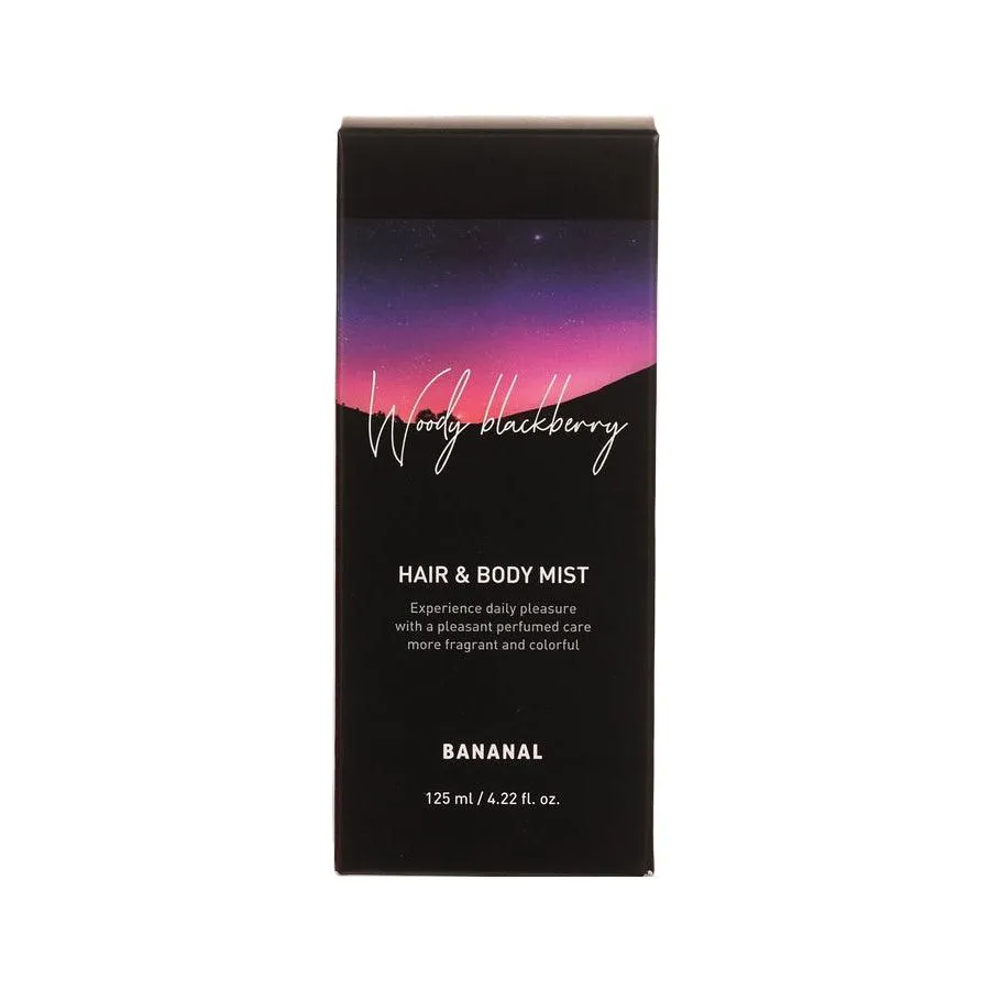 BANANAL Perfumed Hair & Body Mist Woody Blackberry  (125mL)