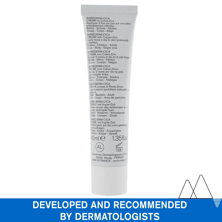 Bari??|derm Cica-Cream with Copper-Zinc - Weakened Irritated Skin