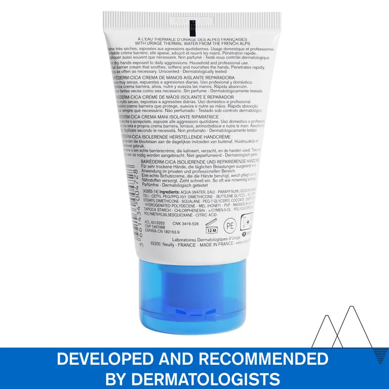 Bari??|derm Insulating Repairing Hand Cream - Damaged Hands Extreme Skin Dryness