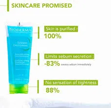 Bioderma Sebium Gel Moussant Purifying Cleansing Foaming Gel (100ml)
