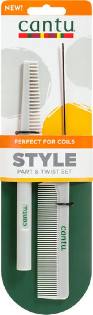 Cantu Styling Comb Set x2