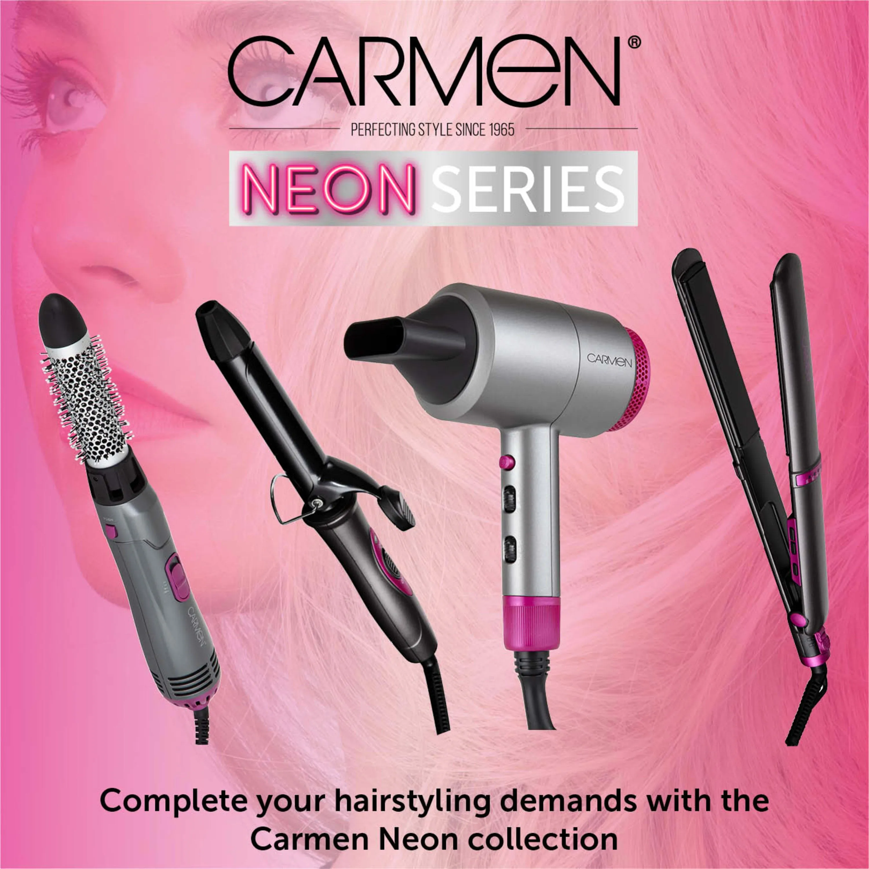 Carmen 25MM Hair Curling Tong