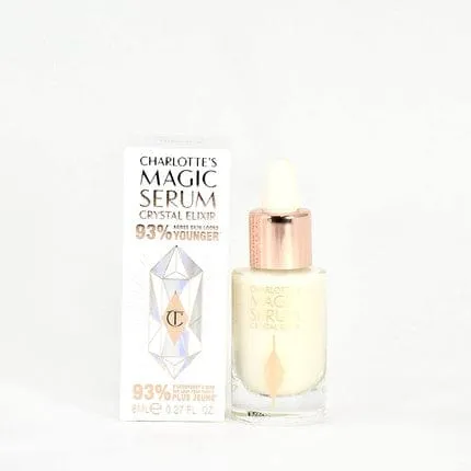 Charlotte Tilbury Magic Serum Crystal Elixir Mini Travel Size 0.27oz for Youthful Hydrated Glowing Skin