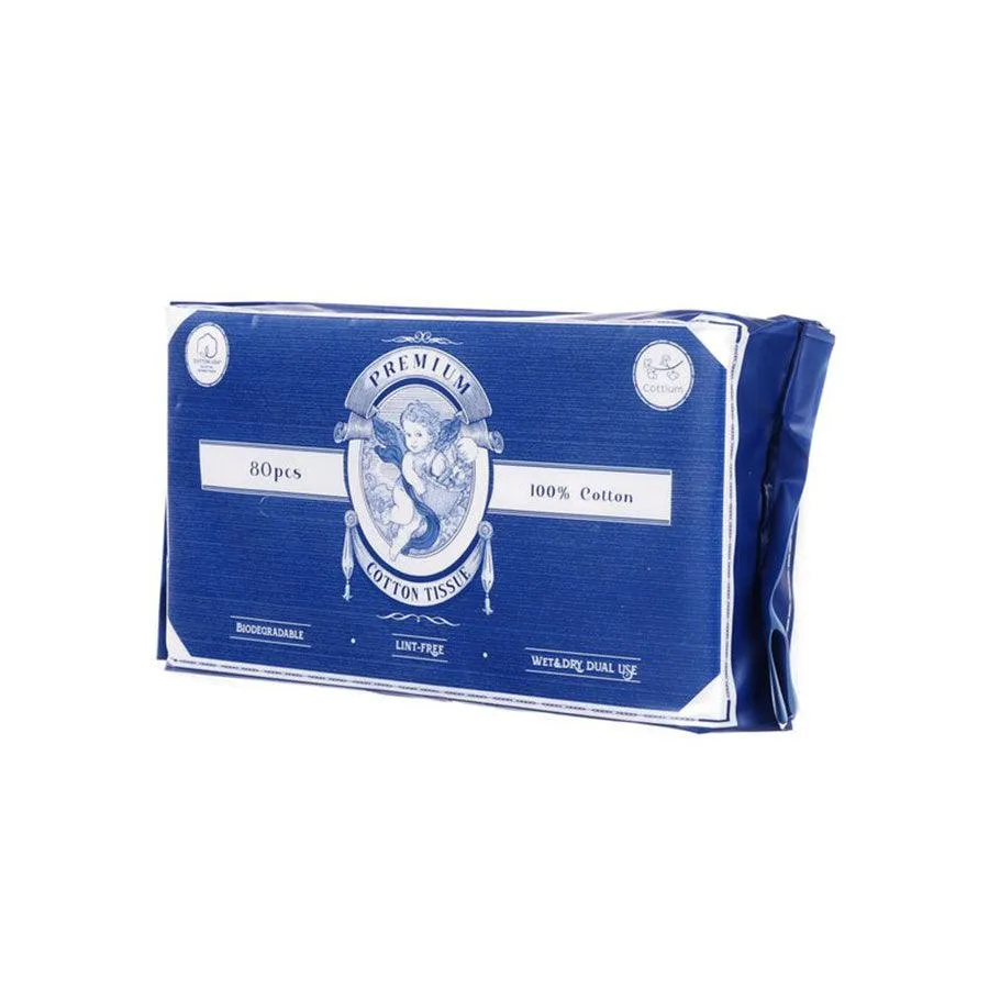 COTTIUM Premium Cotton Tissue  (80pcs)