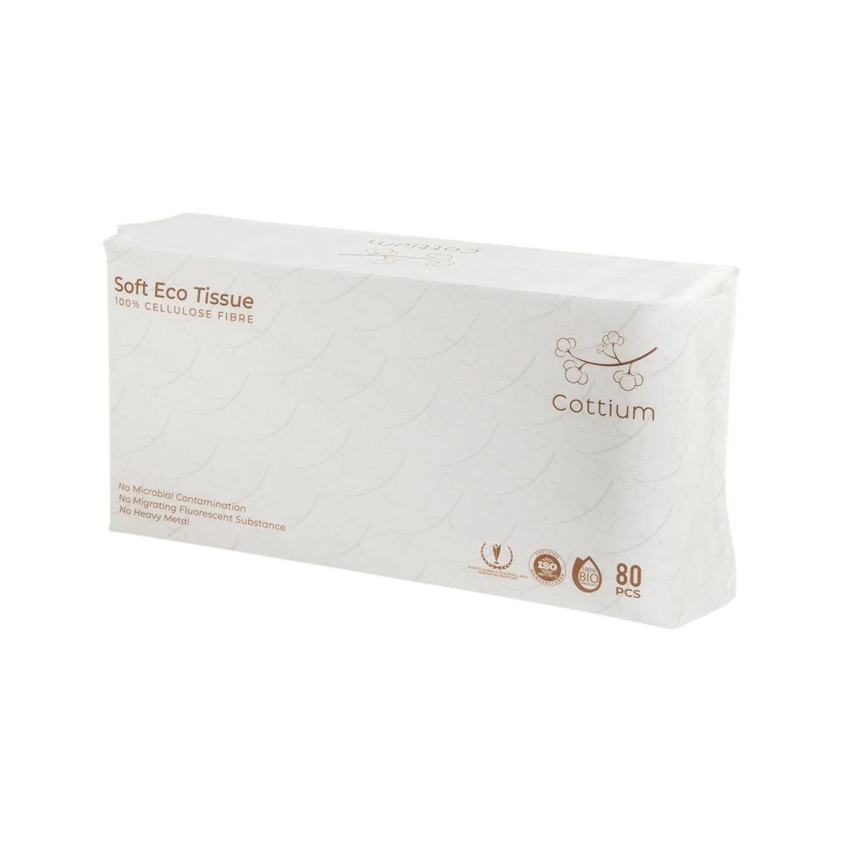 COTTIUM Soft Eco Tissue (80pcs)  (80pcs)