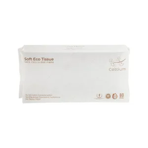 COTTIUM Soft Eco Tissue (80pcs)  (80pcs)