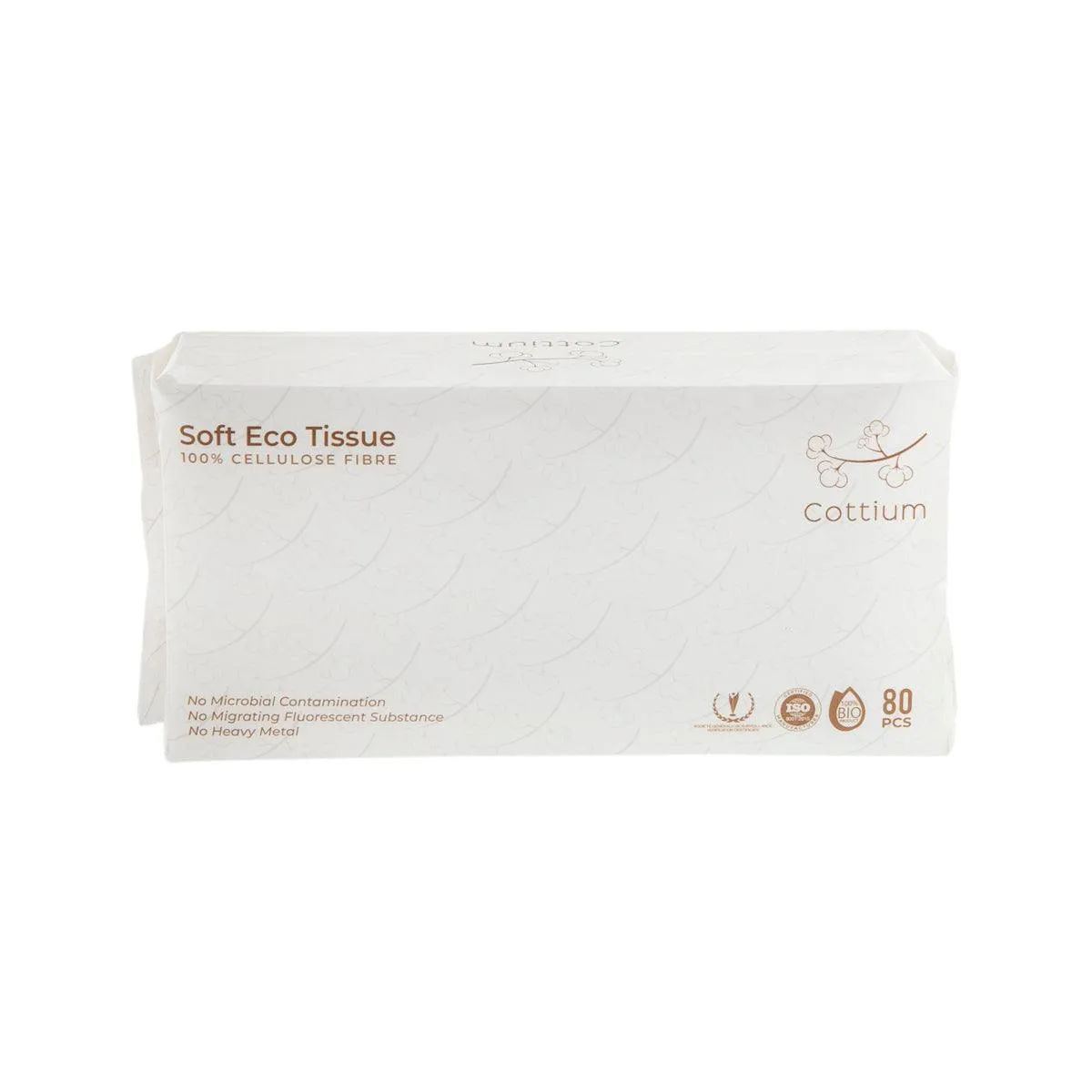 COTTIUM Soft Eco Tissue (80pcs)  (80pcs)