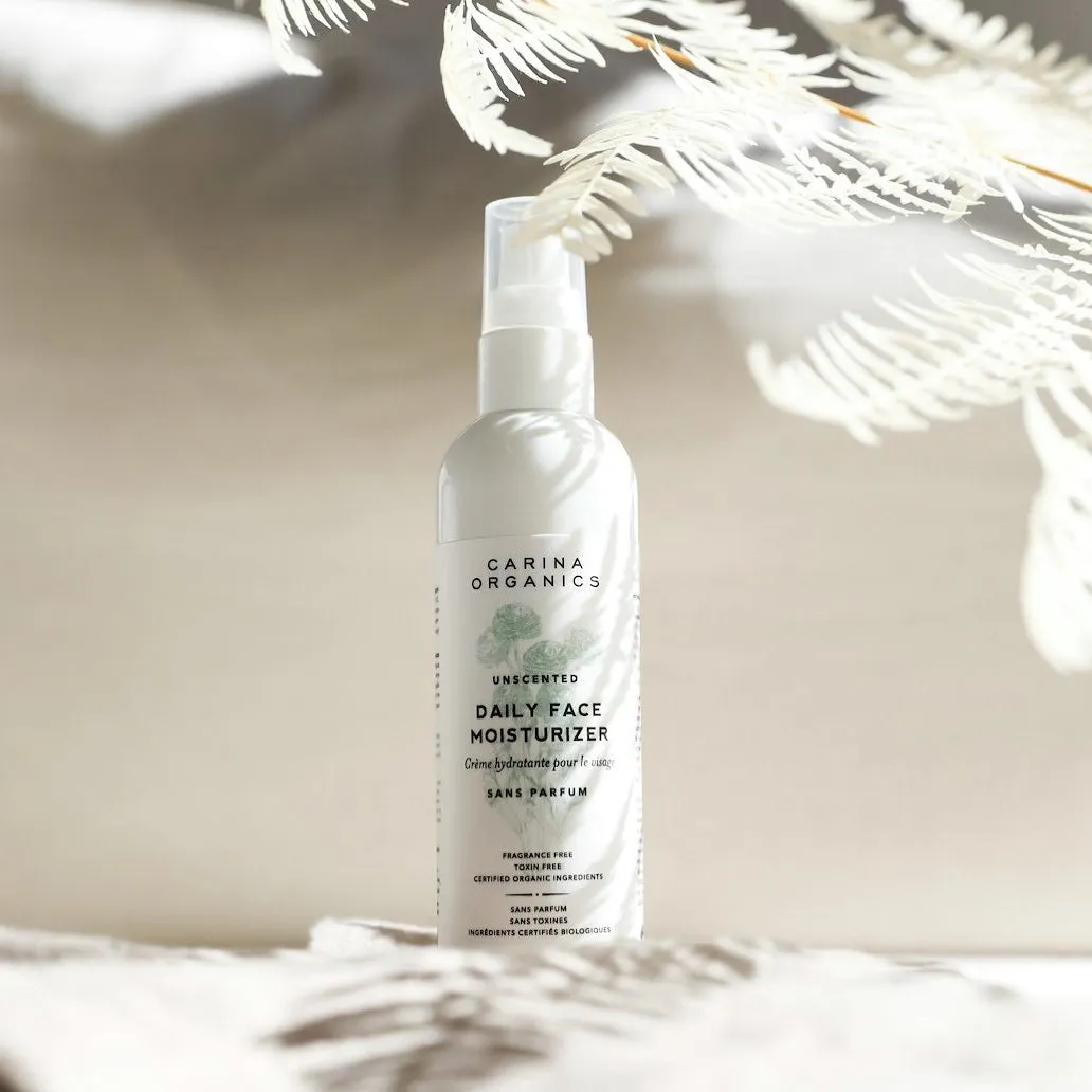 Daily Face Moisturiser 120ml - Carina Organics