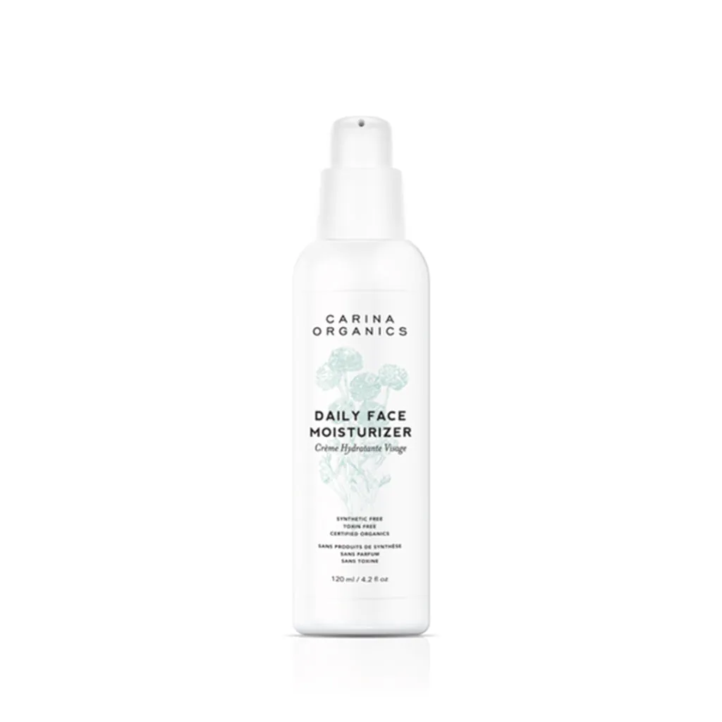 Daily Face Moisturiser 120ml - Carina Organics