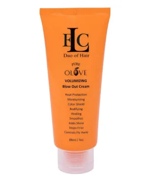 ELC Pure Olove Volumizing Blow Out Cream, 3 oz, Volume, Body and Bounce. Detangles, Moisturizes, Smooths. Stops Humidity and Frizzy Fly-Away Hair. Shine, Heat and Color Protection. Fine to Med hair