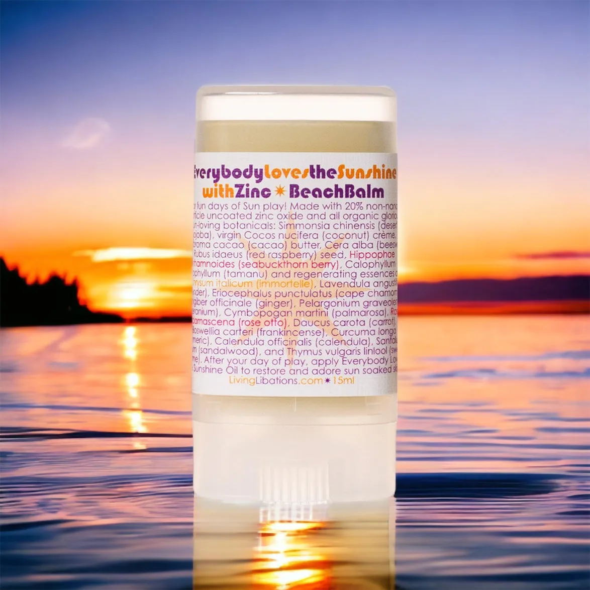 Everybody Loves The Sunshine with Zinc Beach Balm - Living Libations
