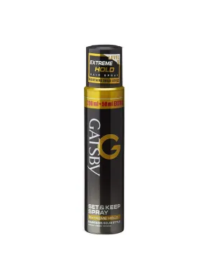 Gatsby Set & Keep Hair Spray - Extreme Hold 250ml