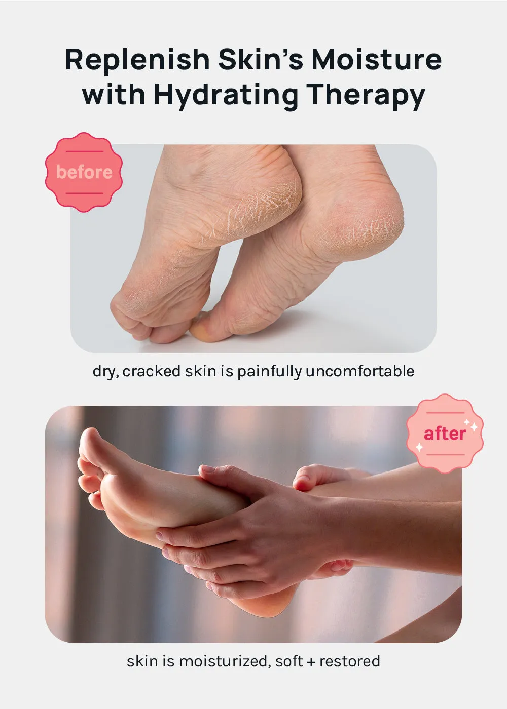 Gel Lined Moisturizing Spa Sock - Lavender