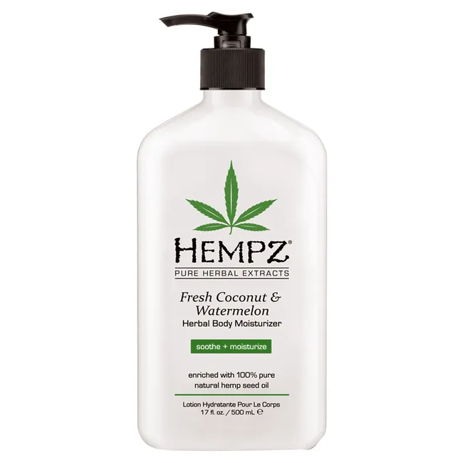 Hempz Fresh Coconut & Watermelon Moisturizer Body Moisturizer 17oz