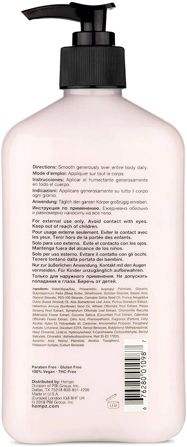 Hempz Pomegranate Herbal Body Moisturizer
