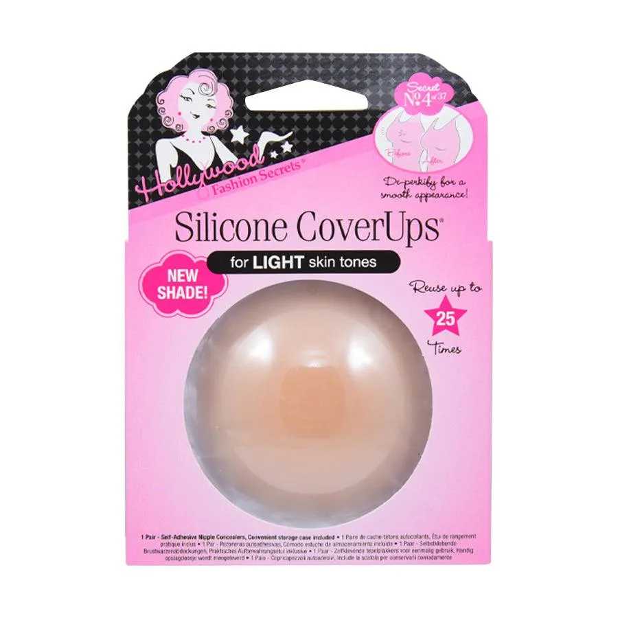 HOLLYWOOD FASHION SECRETS Silicone Cover Ups Light Tone size 1
