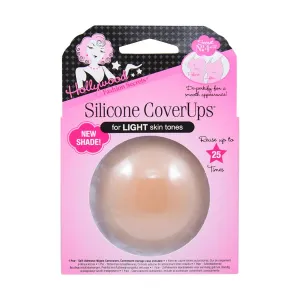 HOLLYWOOD FASHION SECRETS Silicone Cover Ups Light Tone size 1