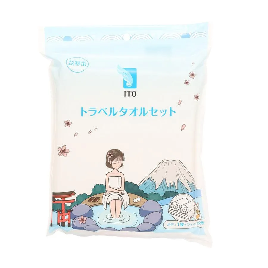 ITO Towel Travelling Set  (100g)