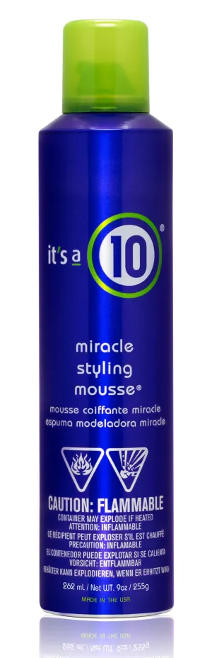 It's a 10 Haircare's Miracle Styling Mousse 266ML
