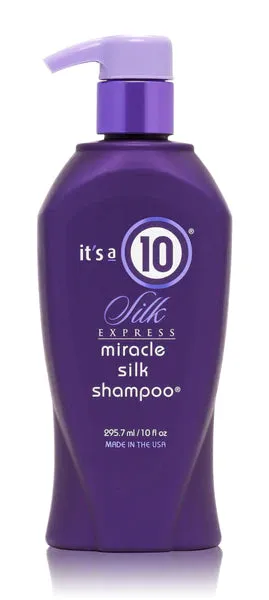 Its a 10 Silk Express Miracle Silk Shampoo 10oz/295ML