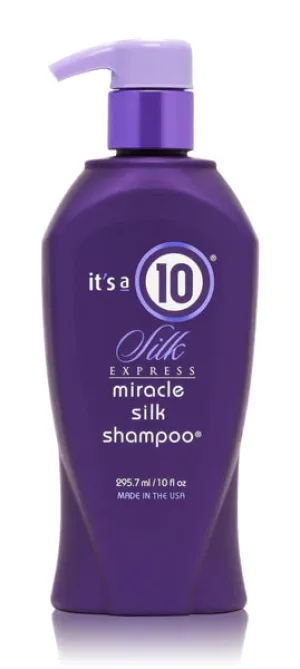 Its a 10 Silk Express Miracle Silk Shampoo 10oz/295ML