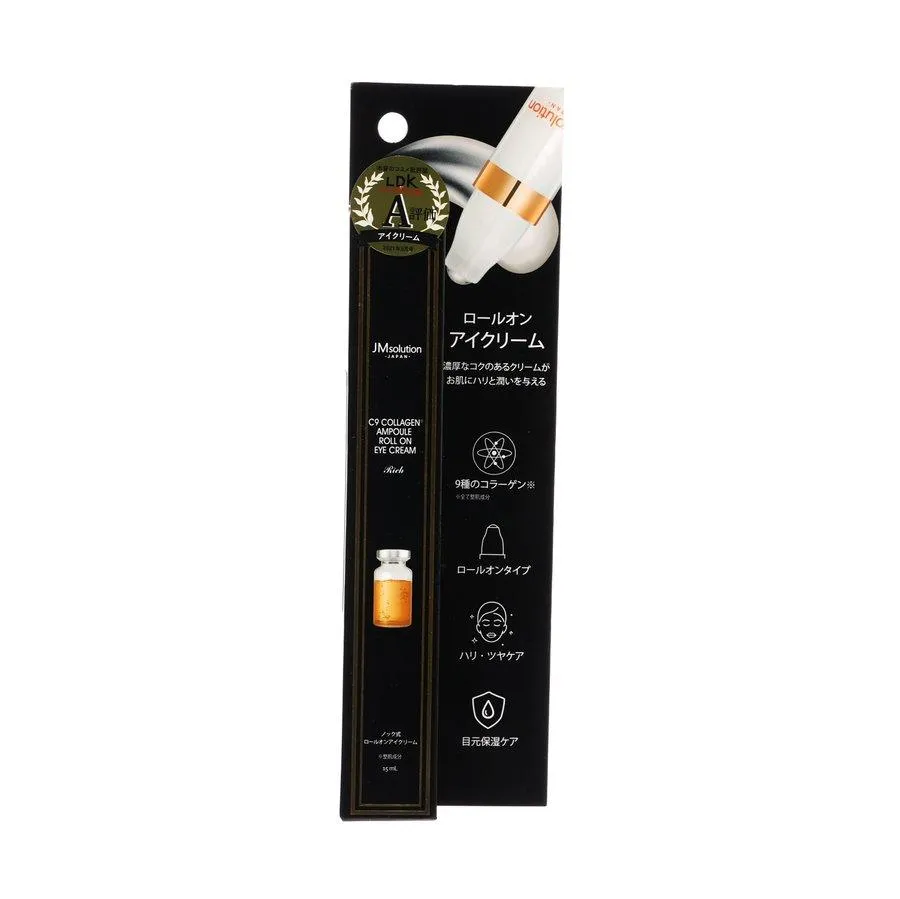 JMSOLUTION MJ C9 Collagen Roll On Eye Cream  (15mL)