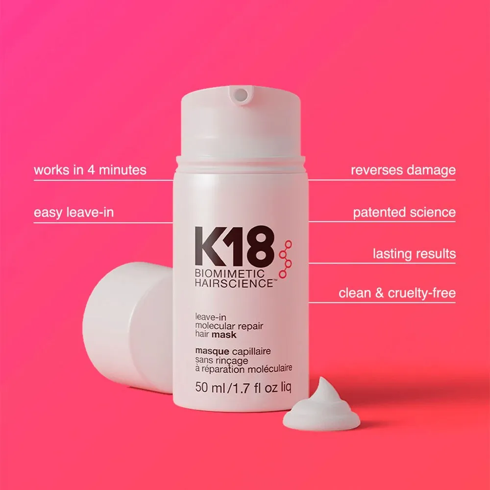 K18 Leave-in Molecular Repair Hair Mask 50ml