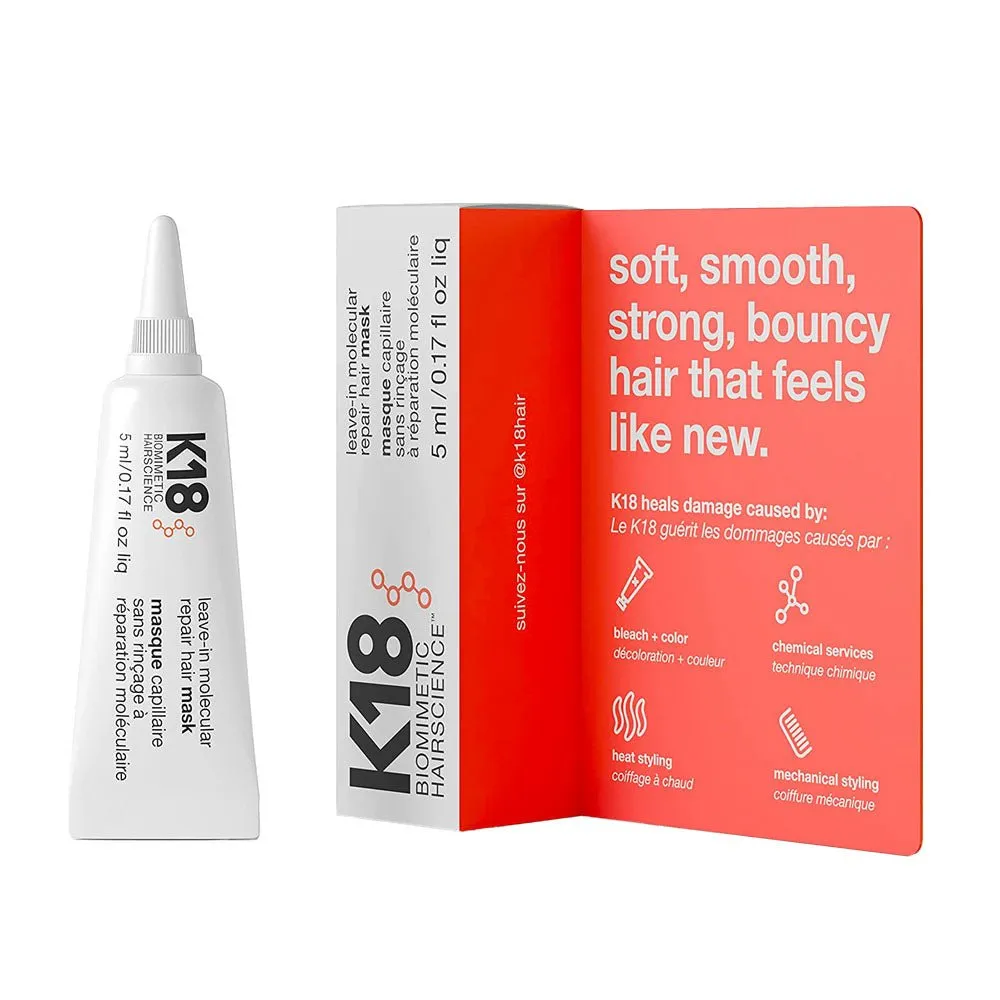 K18 Leave-in Molecular Repair Hair Mask 5ml