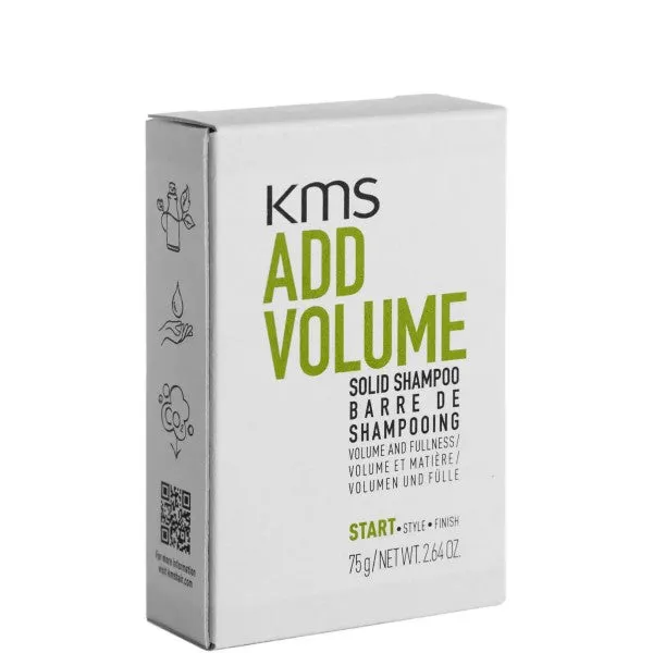 KMS ADDVOLUME Solid Shampoo 75g