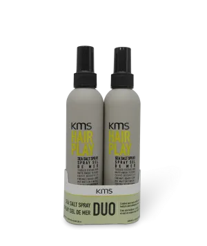 KMS HAIRPLAY Sea Salt Spray 200ml Duo 25% Savings