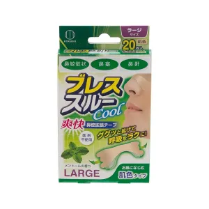 KOKUBO Breathe through L Tan strips-20pcs Mint