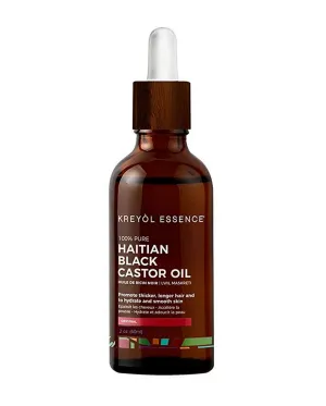 Kreyol Essence Haitian Black Castor Oil Kreyl Longer Hair and Clear Skin As Seen On Shark Tank Original