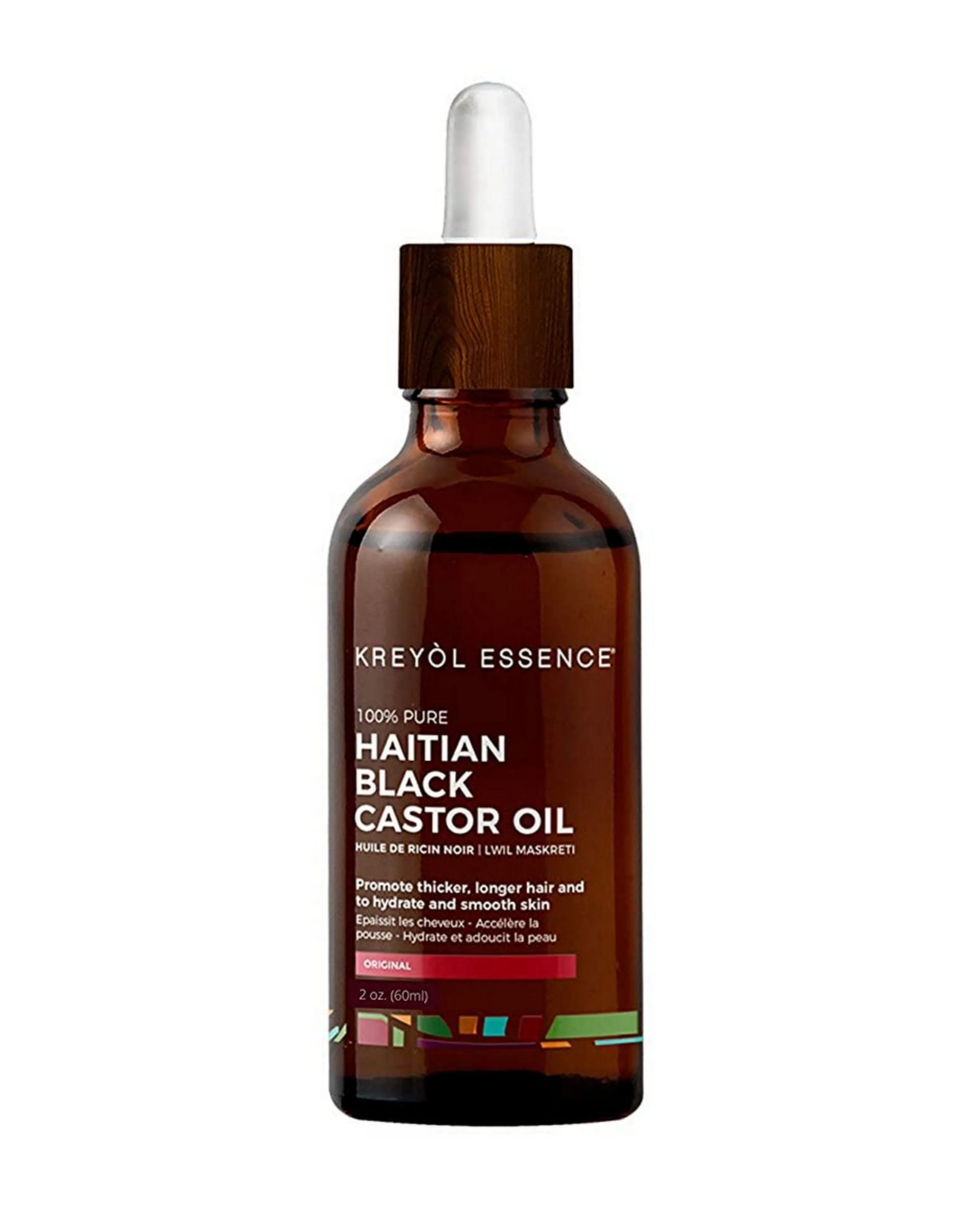 Kreyol Essence Haitian Black Castor Oil Kreyl Longer Hair and Clear Skin As Seen On Shark Tank Original