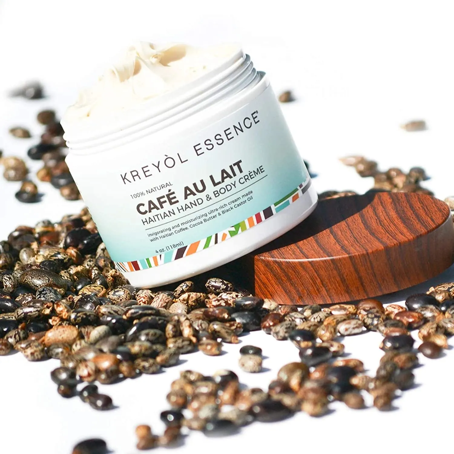 KREYOL ESSENCE Punch Body Cr????me, 8 OZ (Haitian Coffee and Coconut)