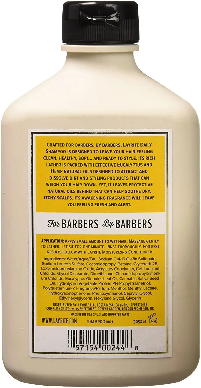 Layrite Daily Shampoo 10oz