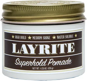Layrite Pomade Superhold 4.25Oz