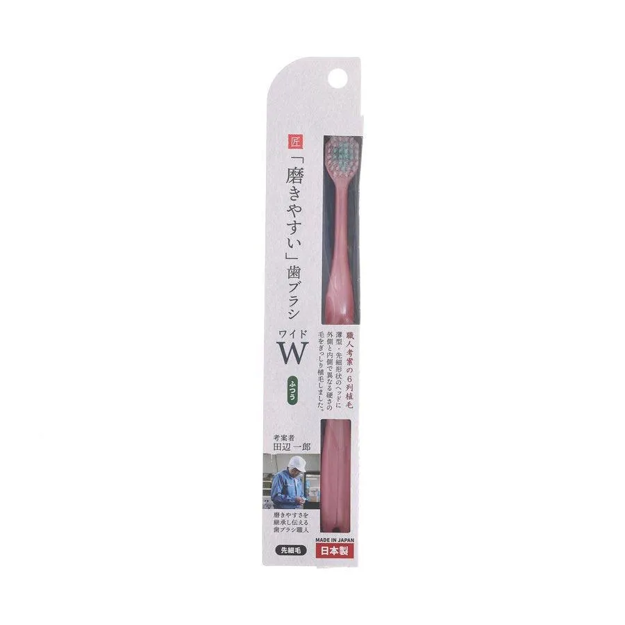 LIFELLENGE Easy To Polish Wide Teeth Brush Normal  (1pc)