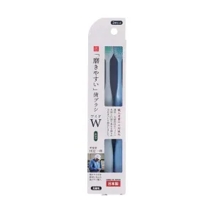 LIFELLENGE Easy To Polish Wide Teeth Brush Normal 2PC  (2pcs)