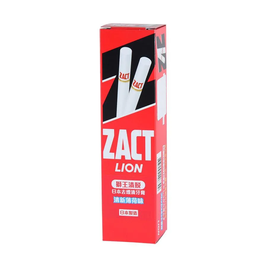 LION ZACT Japan Toothpaste For Smoker  (150g)