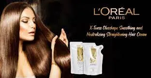L'Oral Paris X-Tenso Oleoshape Oil Trio Smoothing Cream 125ML   Neutralizing Straightening Cream 125ml  (250 ml)