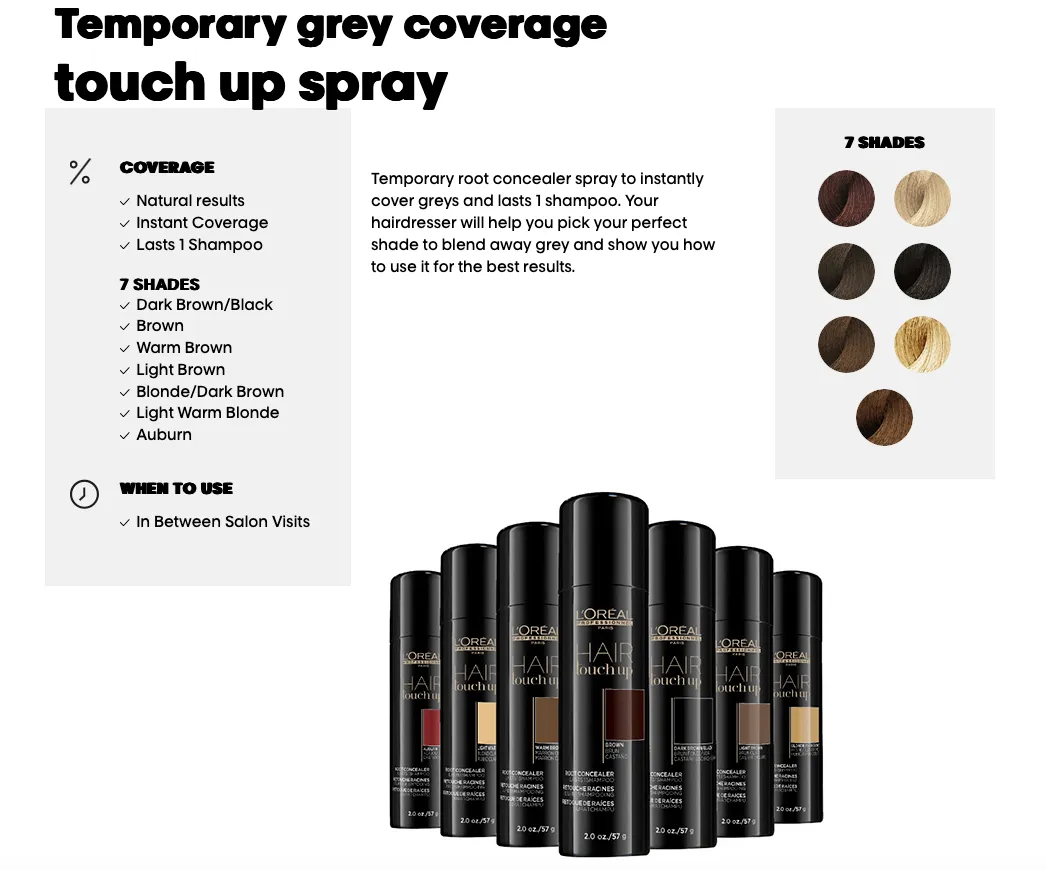 L'Oreal Professionnel Blonde / Dark Blonde Root Touch Up