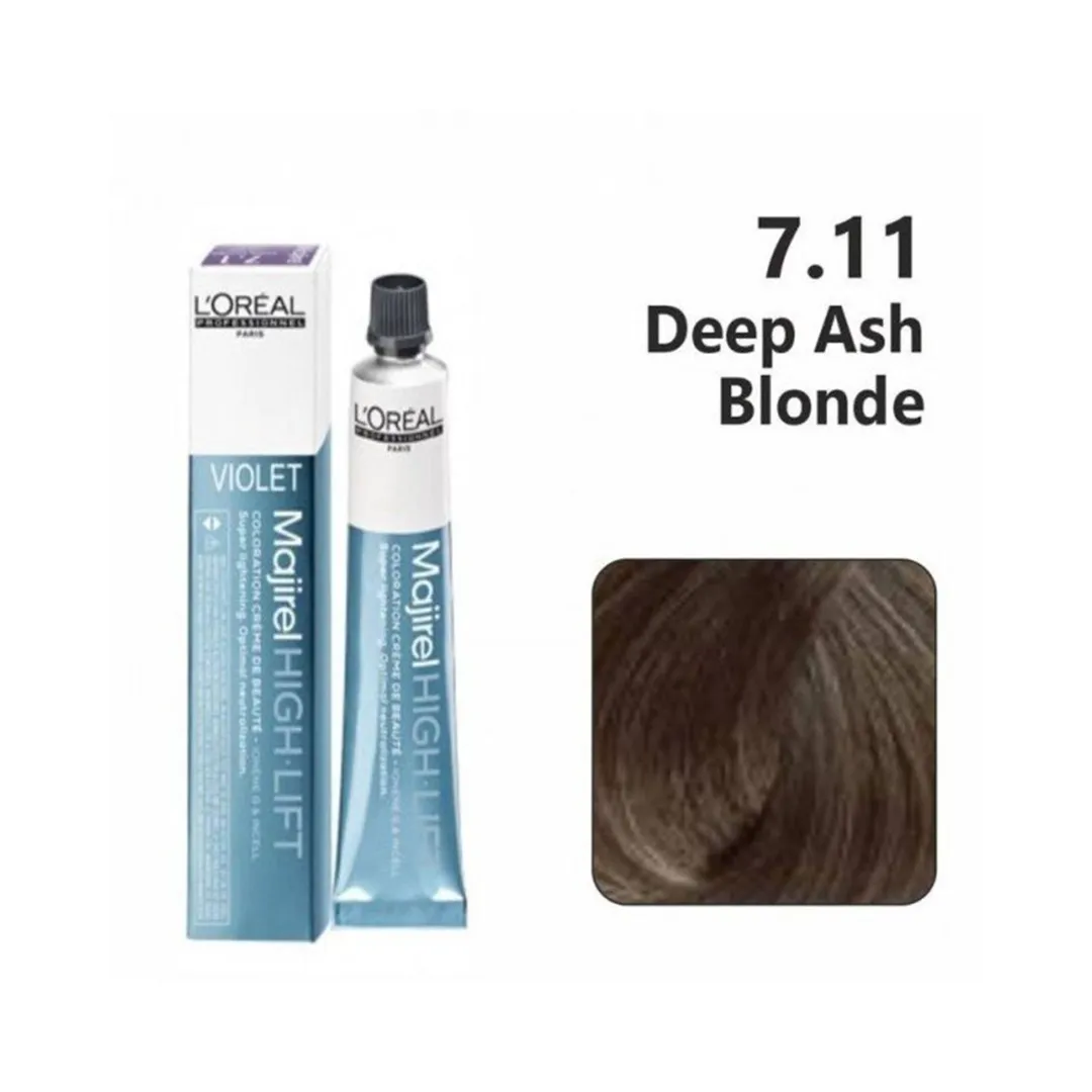 L'oreal Professionnel Paris Majirel - 7.11 (Ash Blonde)