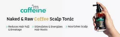 M CAFFEINE COFFE SCALP TONIC( ANTI HAIR FALL ), Controls Hair Fall & Breakage, Stimulates & Energizes Hair Roots 100ML